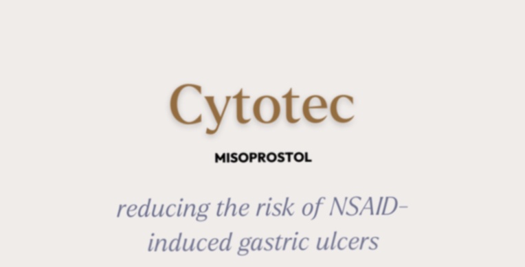 cytotec generico misoprostolo